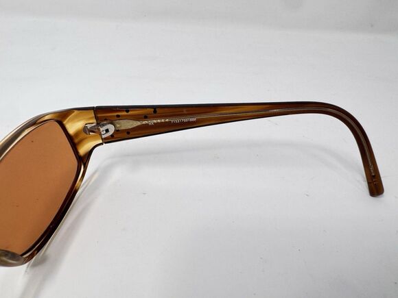 Celine Dion CD5038 Eyeglass Frames Only Brown Tortoise Rectangle main image 7